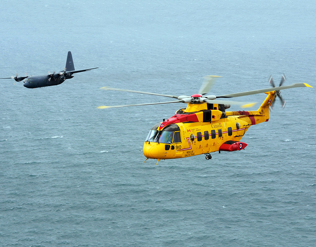 The RCAF is now using an increased total of eight units on its fleet of Search and Rescue (SAR) helicopters and fixed wing aircraft. Mike Reyno Photo
