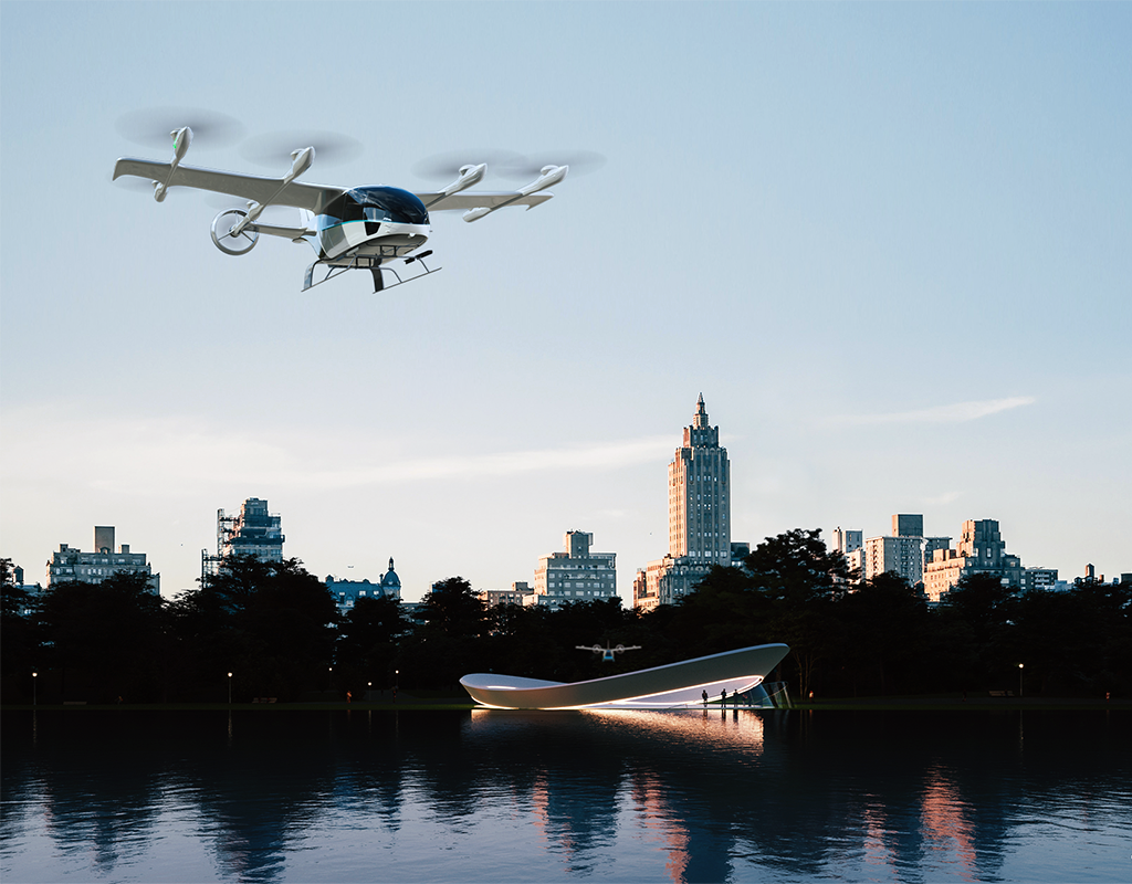Hybrid eVTOL developer Plana has partnered with vertiport infrastructure company Bluenest to collaborate on various aspects of AAM and vertiport operations, such as information sharing, hybrid eVTOL vertiport design, and business model development. Plana Photo