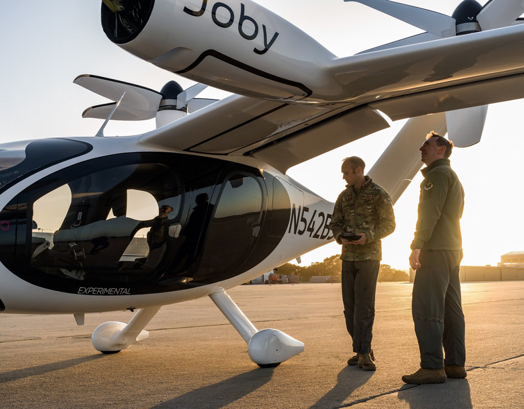 Joby has announced the third extension of its Agility Prime contract with the U.S. Air Force, bringing the total value of its contract with the DOD to $131 million. As part of the agreement, Joby will deliver and operate up to nine of its eVTOLs, with the first two expected to be delivered to Edwards Air Force Base by early 2024. Joby Image