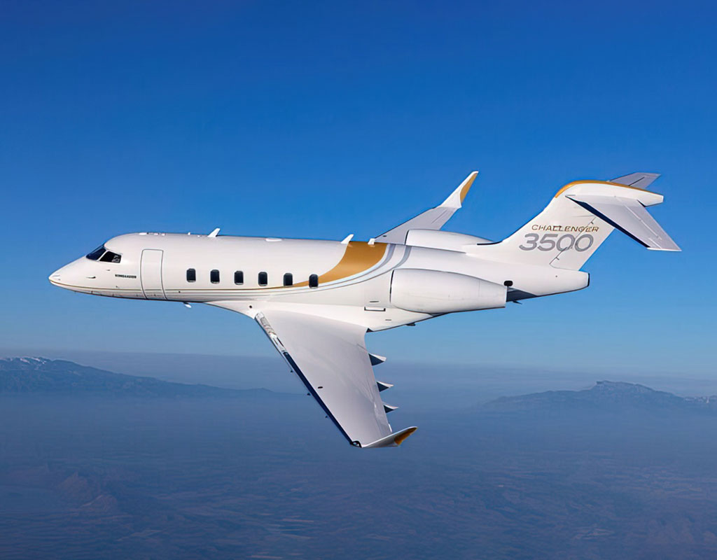 Bombardier Challenger 350 photographed on May 3, 2019 at KTRM