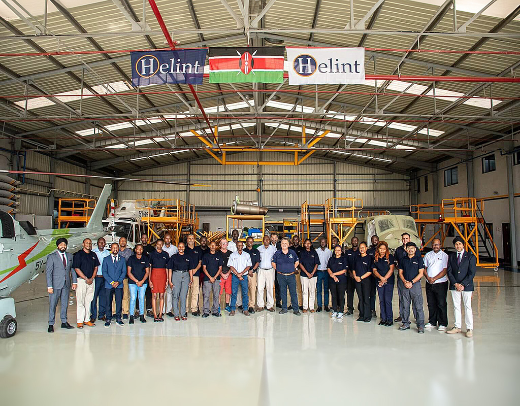 Helint becomes the first ASC in the East African region, solidifying MDH's commitment to providing exceptional service to its customers across the globe. MD Helicopters Photo