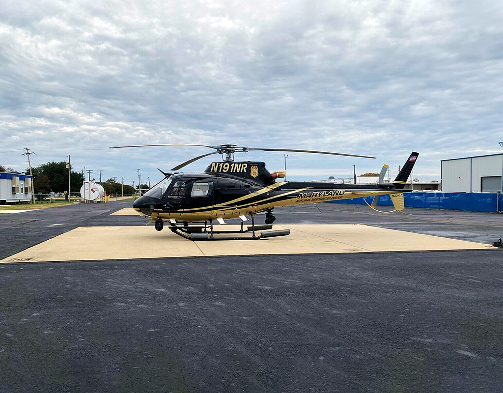 This is the first new aircraft for the MD DNR and will provide an advanced level of aviation support for the entire state of Maryland. CNC Technologies Photo