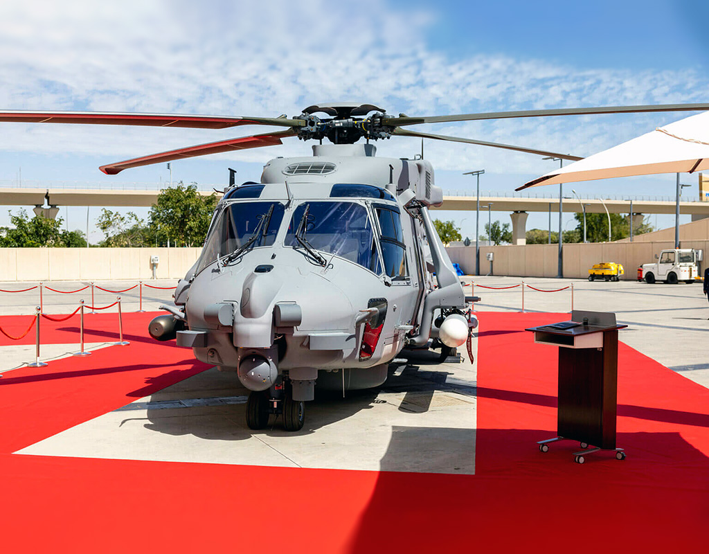 This milestone has been made possible through strategic cooperation, aided by Leonardo’s direct involvement in providing training and supporting maintenance operations. Leonardo Photo