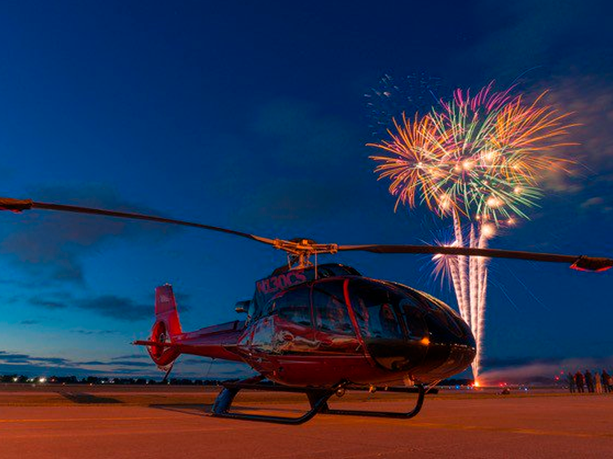 One of America’s largest helicopter fly-ins is now part of America’s Freedom Fest Air Show and fireworks display. Rotors ‘n Ribs Photo