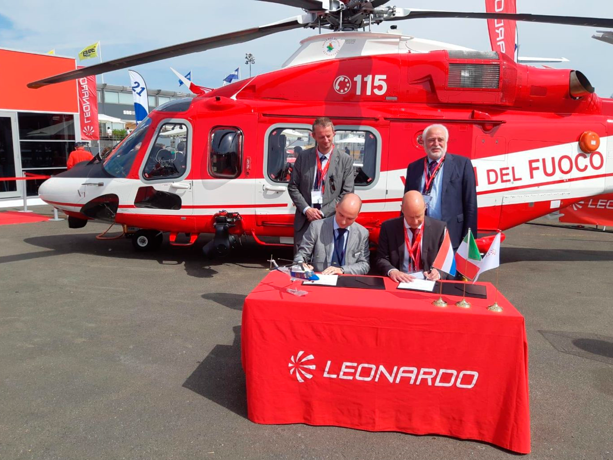 Based in The Netherlands, SPECTO Aerospace will deliver main and tail rotor blade repair for the growing fleet of AW109 and AW139 types. Leonardo Photo