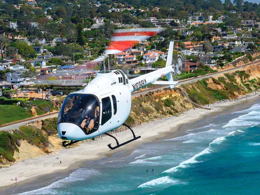 Civic Helicopters, based in Carlsbad, California, takes a progressive approach to helicopter flight training, tailoring instruction to individual students and training beyond test standards. Dan Megna Photo