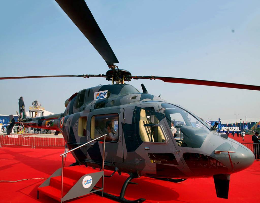 HAL’s Light Utility Helicopter has received initial operational clearance for military use, but the aircraft may also find a home in the civilian sector. HAL Photo
