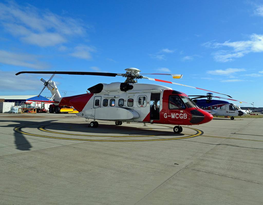 The S-92 helicopters being deployed have undergone specific modifications to ensure the necessary separation is provided between flight crew, an on-board medic travelling with each flight to provide passenger monitoring support, and passengers with suspected COVID-19. Bristow Photo