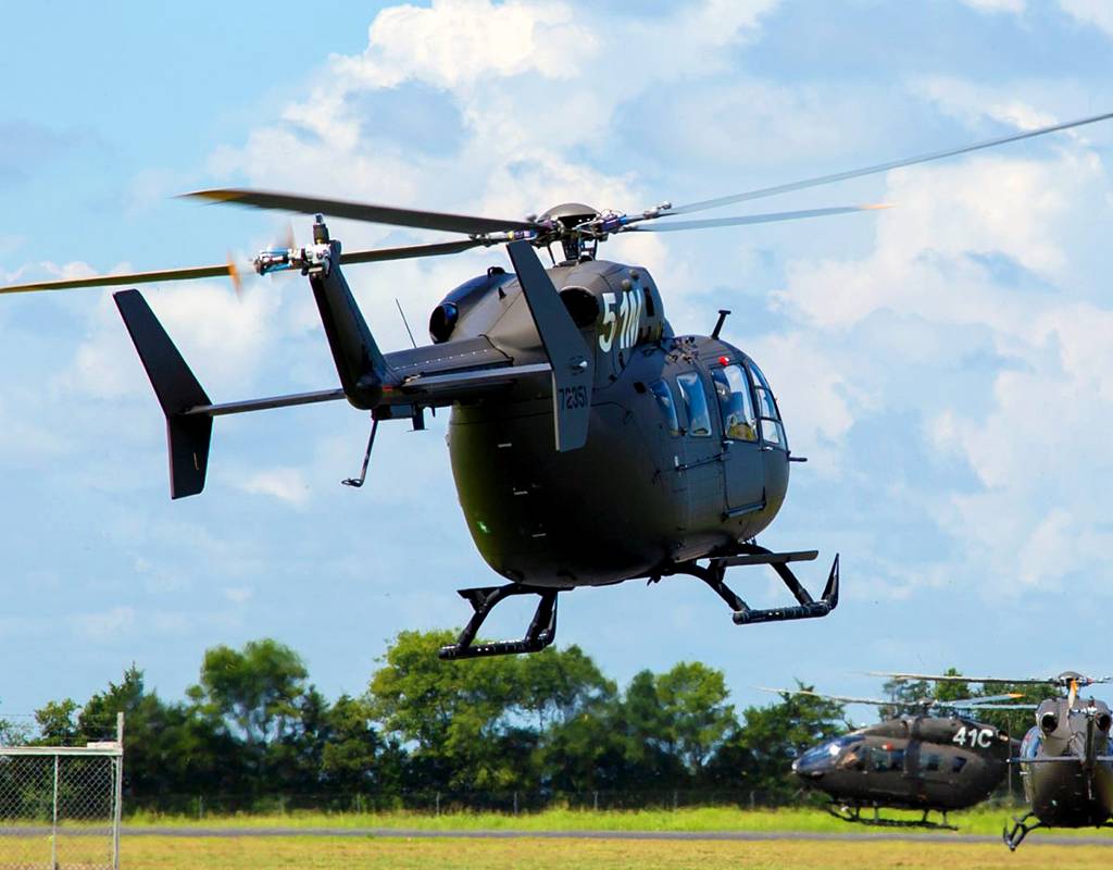 The UH-72A Lakota is a derivative of the EC145 twin-engine rotorcraft, and is operated by U.S. Navy, U.S. Army and other various military units worldwide. Airbus Photo