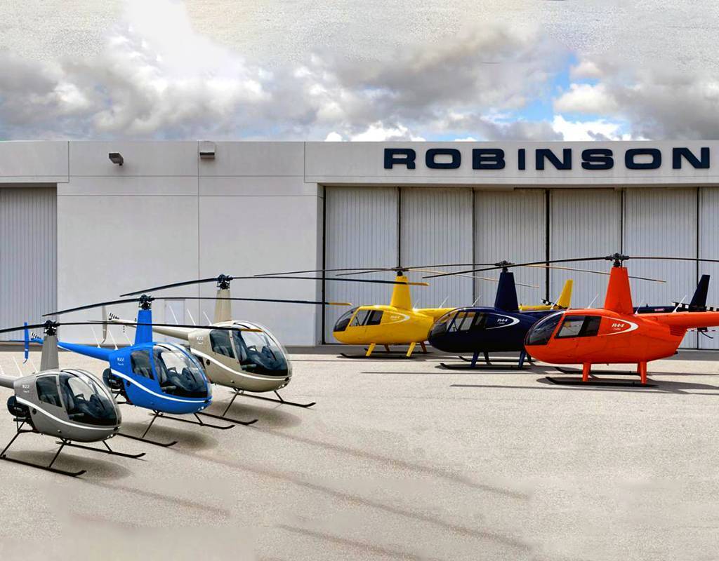 General Aviation Services of Hunan, China, has taken delivery of three R44 Cadets and three R22s. Robinson Photo