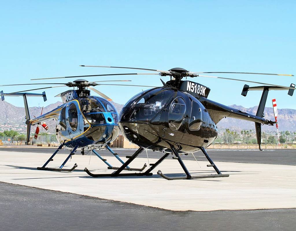 LMS will design and qualify a new crash-resistant fuel gauging system for new deliveries of the MD 500 series of helicopters with a certification of airworthiness after April 5, 2020. MD Helicopters Photo