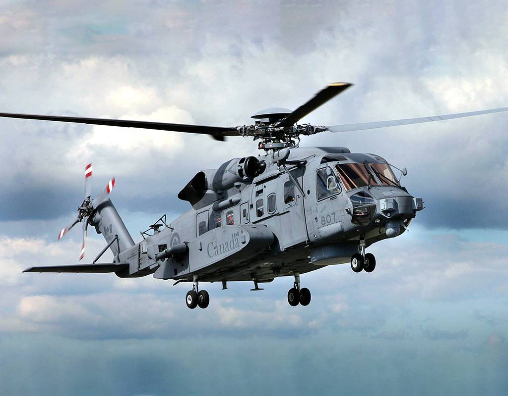 The CH-148 Cyclone, like the one shown in this file photo, was deployed in the Mediterranean Sea with HMCS Fredericton as part of Standing NATO Maritime Group 2 under Operation Reassurance. It was participating in a training exercise at the time of the crash. Lockheed Martin Photo