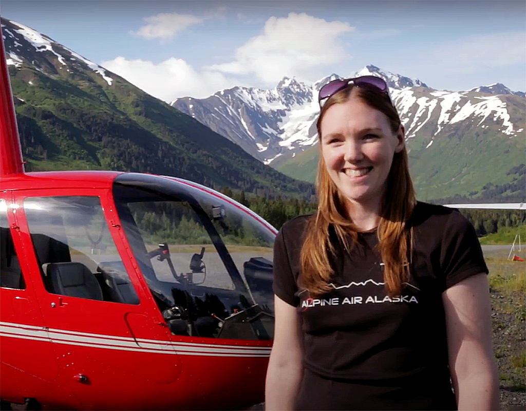 Along with other members of the executive team, Swift, pictured here, will manage a fleet of 14 helicopters and four locations in south central Alaska. Alpine Air Alaska Photo