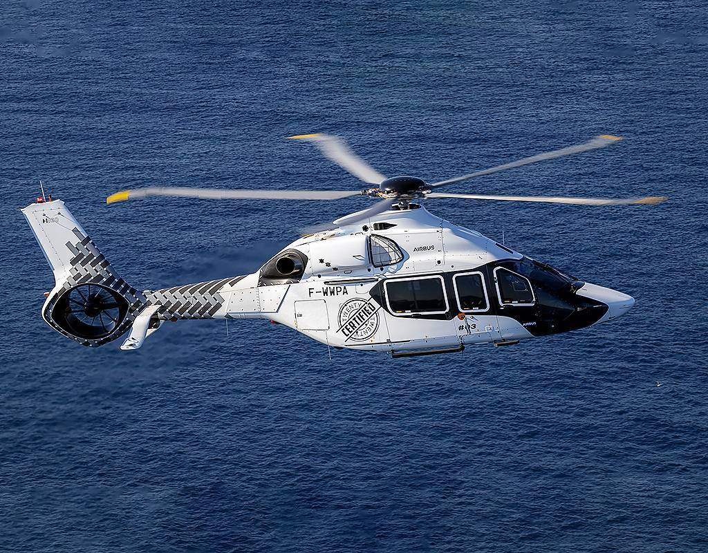 Airbus said it anticipates the H160’s FAA certificate at some point during 2020. Airbus Helicopters Photo