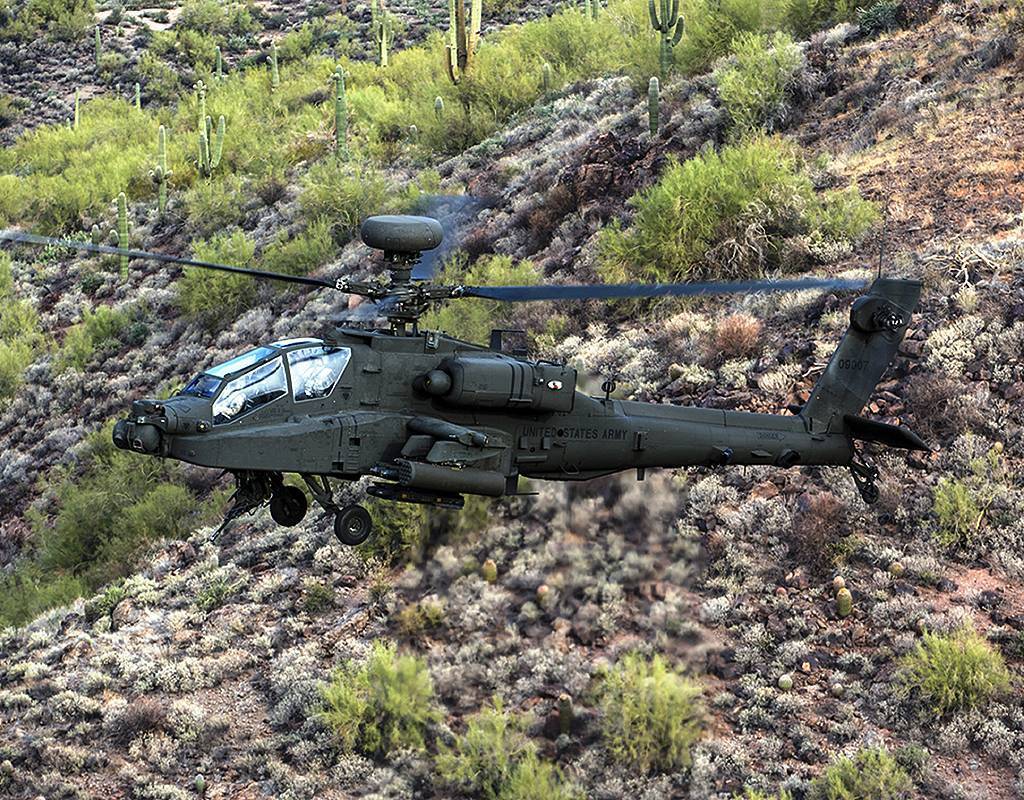 The AH-64E Apache attack helicopter entered service in the U.S. Army in 2011 and has been selected by defense forces in Europe, the Middle East and Asia. Boeing Photo