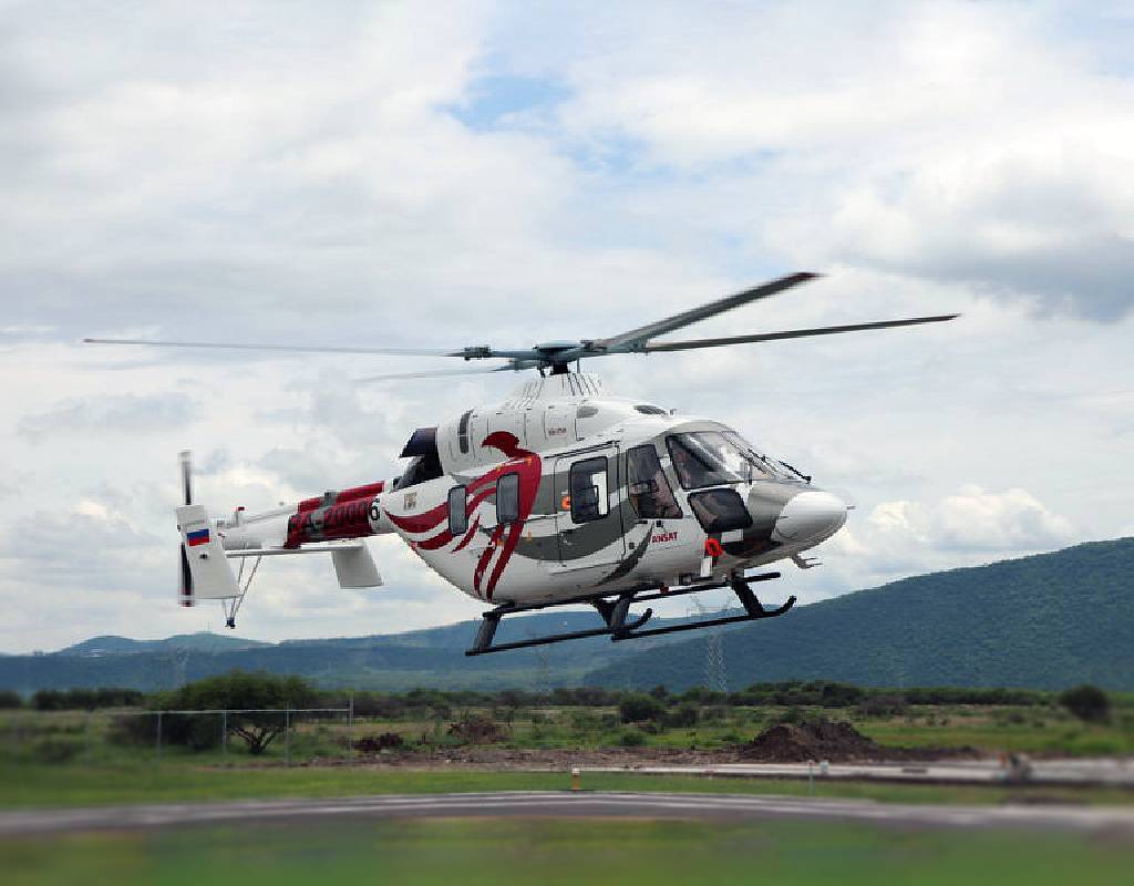 Ansat helicopters are expected to be used in Mexico for VIP transportation, firefighting and other needs. Russian Helicopters Photo