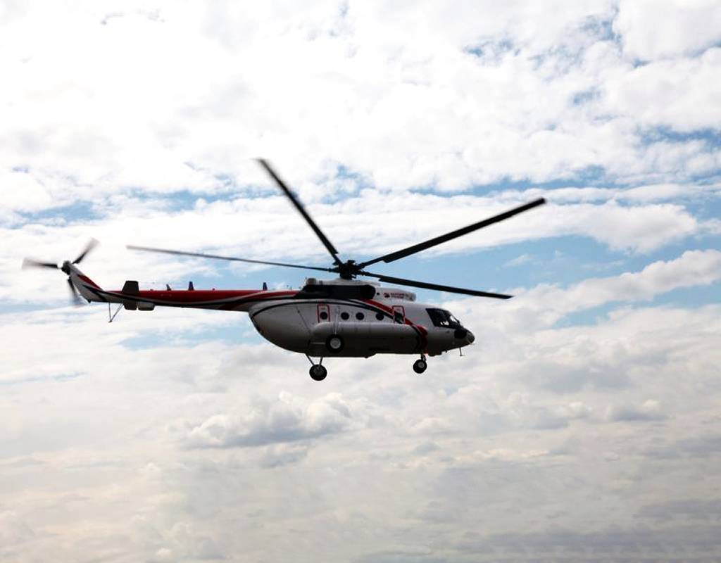 When the helicopter was designed, great attention was given to ensuring that it is capable of flying over the Arctic terrain with few features, in the conditions of polar night, harsh weather, and when satellite and radio signals are lost. Russian Helicopters Photo