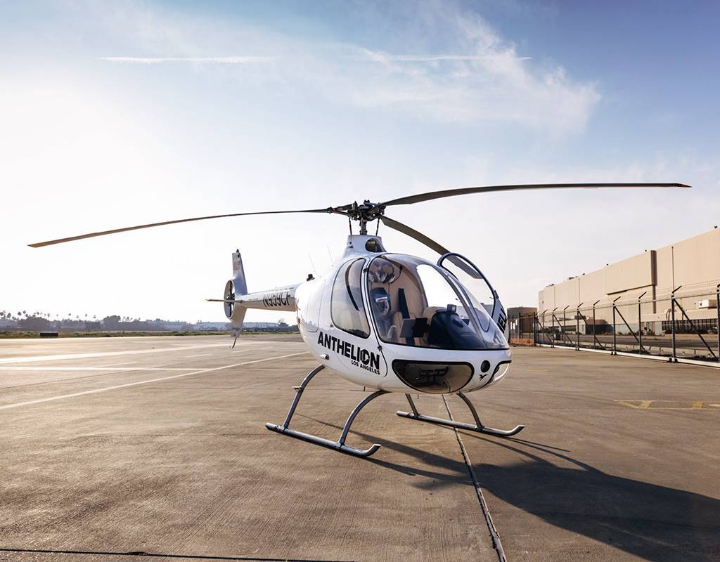 Anthelion Helicopters, based in the Los Angeles-area, required an annual and 500-hour inspection. Precision Support Services Photo