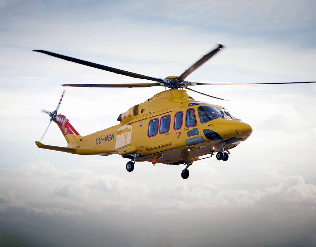 NHV will provide two Leonardo AW139 helicopters under this contract. NHV Photo