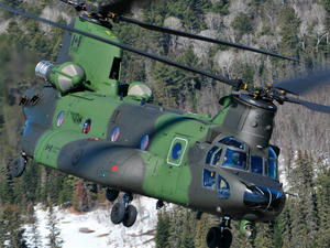Bluedrop will provide ongoing support for CBT courseware for maintainers of Canada’s CH-147F Chinook. Mike Reyno Photo