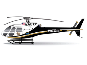 The Tulsa PD’s new H125 will feature ADS-B and a full array of mission equipment. Metro Illustration