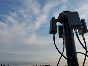 During the Abbotsford International Airshow, operators used a system provided by Bravo Zulu to scan for remotely piloted aircraft systems to ensure the show’s airspace was secure. InDro Robotics Photo