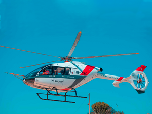Metro has selected Kopter’s SH09 helicopter due to its twin-engine cabin volume for a single-engine price tag and low operating costs. Kopter Photo