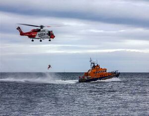 Irish Coast Guard helicopter services are provided under contract by CHC Helicopters Ireland. Lukasz Gancarz Photo