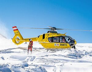 ÖAMTC Air Rescue operates 28 H135 helicopters from 17 permanent bases and four additional bases during the wintertime in Austria. Airbus Photo