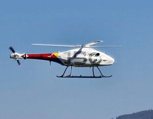 The software in UMS SKELDAR’s V-150 has been enhanced to allow it to be controlled from thousands of kilometers away. UMS SKELDAR Photo