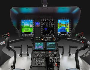 Airbus has recently certified a new single pilot IFR Helionix cockpit for its H135 helicopters. Airbus Photo
