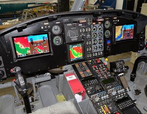 Alpine expects FAA validation of its Garmin G500 Integrated Flight Deck for the Bell 212 in the near future. Alpine Aerotech Photo