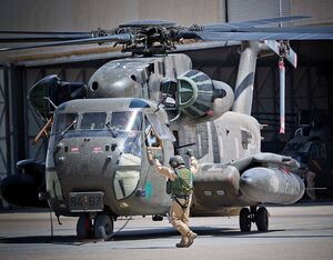 German Air Force Sikorsky CH-53Gs in Mazar-e-Sharif, Afghanistan. Germany is delaying its plans to replace the heavy-lift helicopters.