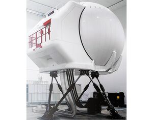 NCCH operates modern full flight simulators (FFS) for the Airbus H145 and, as of October, the Airbus H135. NCCH Photo