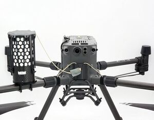 Drone Rescue Systems has introduced a parachute system for the DJI M300. one of the most advanced flight systems on the market. Drone Rescue Systems Photo