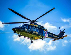 The Maryland State Police Aviation Command has served Maryland citizens since 1970, and operates a fleet of ten helicopters from seven bases throughout Maryland on a 24/7/365 basis. Maryland State Police Photo