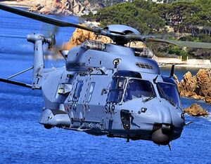 The Spanish Air Force has taken delivery of the first of 12 NH90s. Anthony Pecchi Photo