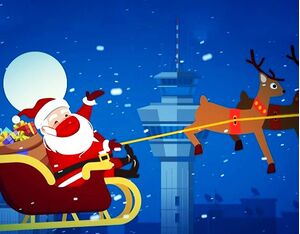 Santa Claus is coming to town– with special flight and launch permissions. FAA Image