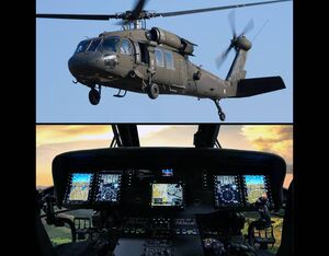 Also available as a complete avionics suite upgrade, Genesys Aerosystems’s avionics building block design provides Black Hawk operators the flexibility of an incremental upgrade path to support constrained budgets and installation timeframes. Genesys Aerosystems Photo