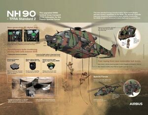 The upgraded TH90 tactical troop transport (TTH) helicopter for the French Special Forces. Airbus Image