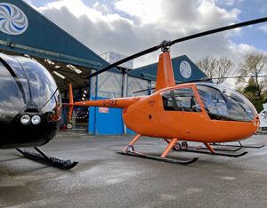 ICE cited cost-effectiveness and longer time between overhauls as benefits of introducing the Robinson R44 Cadet into its training fleet. ICE Photo