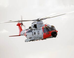 The AW101 can rescue more than 20 survivors in a single mission. Leonardo Photo