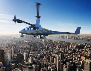 Jaunt Air Mobility’s vertical takeoff and landing (eVTOL) aircraft. Jaunt Photo
