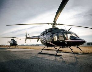 MedX AirOne’s new state-of-the-art Bell 407 helicopters are ideal for the Nevada climate and topography. MedX AirOne Photo