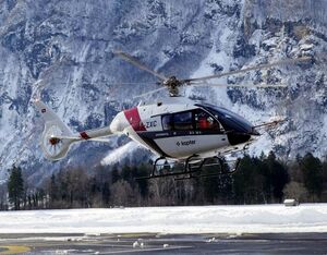 The SH09 third prototype (P3) recently took off, at Mollis, Switzerland, following a major modification. Kopter Photo