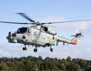The Super Lynx Mk21B helicopters have now formally taken over flying duties from the existing Lynx Mk21A. Leonardo Photo
