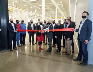 Bell leaders and employees as well as local North Texas community leaders, including Fort Worth Mayor Betsy Price, were in attendance for the recent ribbon cutting ceremony at the Manufacturing Technology Center. Bell Photo