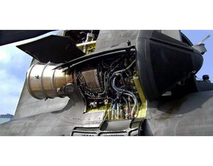 To date, more than 6,000 T55 engines have been produced, logging some 12 million hours of operation on the Boeing CH-47 Chinook and MH-47 helicopters. Honeywell Photo