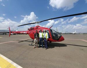 With the recent delivery to W.A. Oil, there are now almost 30 Bell 505s in operation across six countries in Africa and the Middle East. Bell Photo