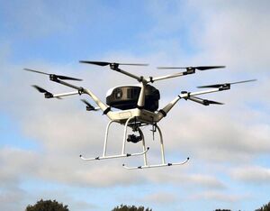 DMI commercial UAVs are BVLOS-capable and suited for long endurance flight applications. DMI Photo